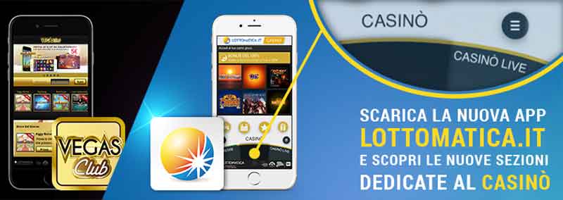 Mobile Lottomatica app